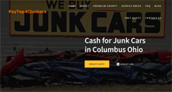 Desktop Screenshot of paytop4clunkers.com